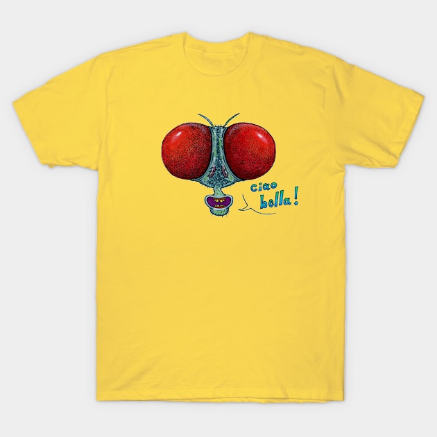 Ciao! T-Shirt by Gus the little guy